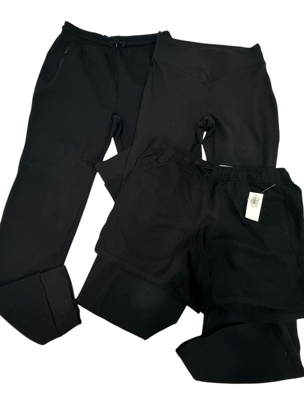 Girls Old Navy Black high rise flare Leggings, Joggers & Shorts size 14-16